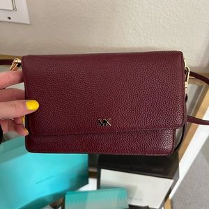 Michael Kors leather crossbody bag